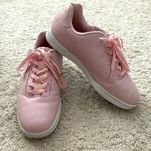 Pink Fila sneakers